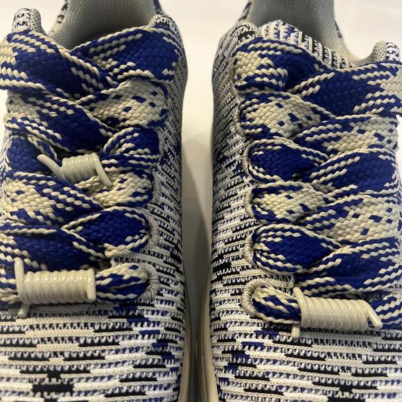 $890 Burberry Knit Box Sneakers Men Lichen Ip Check Size 8 /41 main image 13